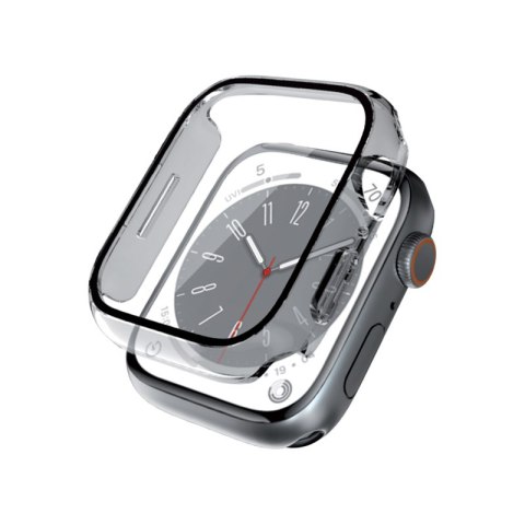 Etui + szkło Crong Hybrid Watch Case Apple Watch 4/5/6/7/SE/8/9 40/41MM (Clear)