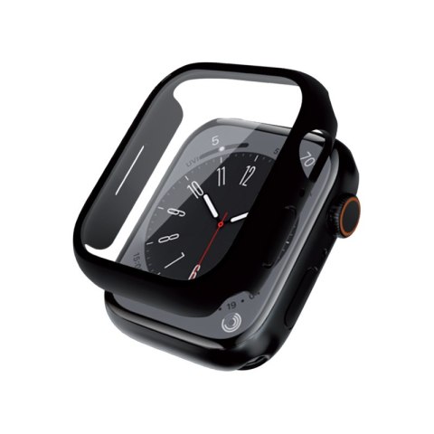 Etui + szkło Crong Hybrid Watch Case Apple Watch 4/5/6/7/SE/8/9 40/41mm (Black)