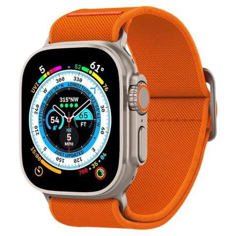 Pasek Spigen Fit Lite Ultra Apple Watch 4/5/6/7/SE/8/9/Ultra 44/45/49mm Orange