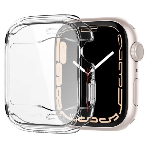 Etui Spigen Ultra Hybrid Apple Watch 7 / 8 / 9 41 mm Crystal Clear