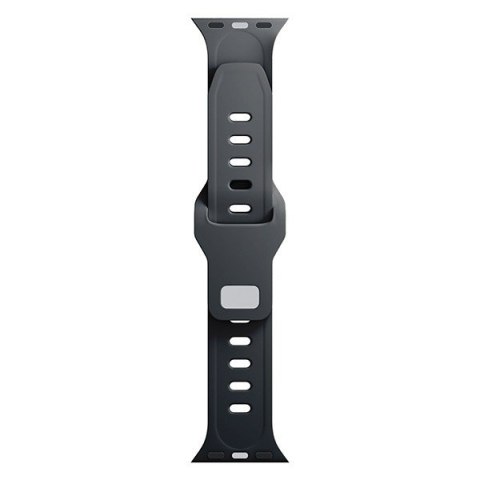 Pasek 3MK Silicone Watch Strap Apple Watch 4/5/6/7/SE/8/9 40/41mm czarny/black