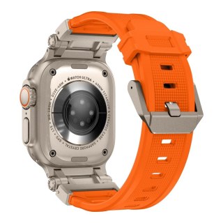 Pasek Tech-Protect Delta Pro Apple Watch 4/5/6/7/8/9/SE/Ultra 1/2 42/44/45/49mm orange/titanium