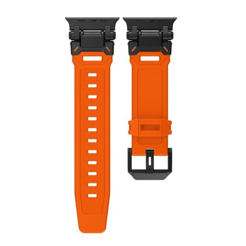 Pasek Tech-Protect Delta Pro Apple Watch 4/5/6/7/8/9/SE/Ultra 42/44/45/49mm Orange/black