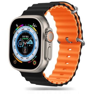 Pasek Tech-Protect IconBand Pro Apple Watch 4/5/6/7/8/9/SE/Ultra 1/2 42/44/45/49mm black/orange