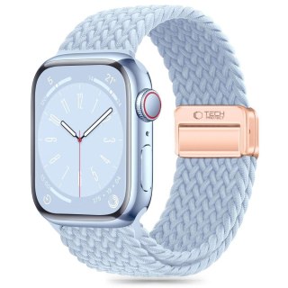 Pasek Tech-Protect Nylonmag Apple Watch 4/5/6/7/8/9/SE/Ultra 1/2 42/44/45/49mm Baby Blue