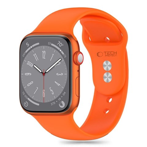 Pasek Tech-Protect Silicone Apple Watch 4/5/6/7/8/9/SE 38/40/41mm Bright Orange