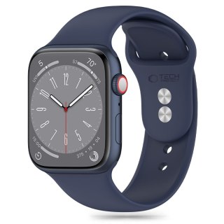 Pasek Tech-Protect Silicone Apple Watch 4/5/6/7/8/9/SE / Ultra 1/2 42/44/45/49mm Midnight Blue