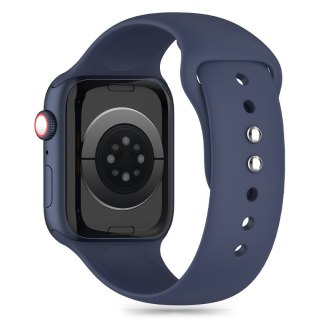 Pasek Tech-Protect Silicone Apple Watch 4/5/6/7/8/9/SE / Ultra 1/2 42/44/45/49mm Midnight Blue