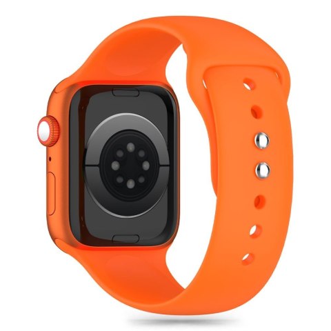 Pasek Tech-Protect Silicone Apple Watch 4/5/6/7/8/9/SE/Ultra 1/2 42/44/45/49mm Bright Orange