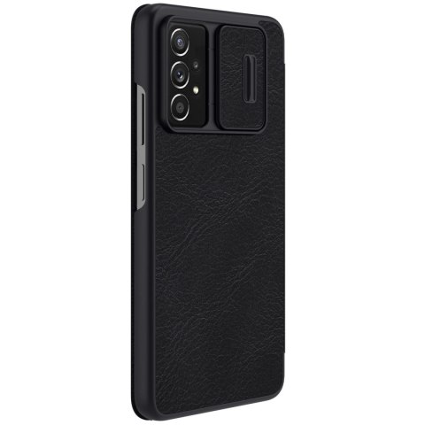 Etui na telefon Samsung Galaxy A73 Nillkin Qin czarne - eleganckie i trwałe