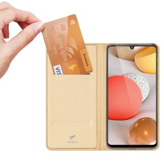 Etui Dux Ducis Skin Pro Samsung Galaxy A42 5G złoty