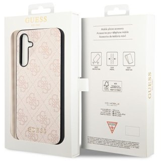 Etui na telefon Samsung Galaxy A54 5G Guess różowe hardcase z logo