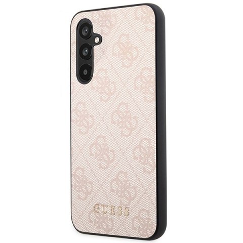 Etui na telefon Samsung Galaxy A54 5G Guess różowe hardcase z logo