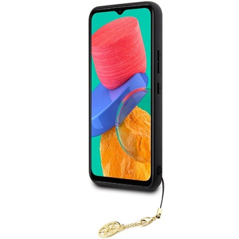 Etui na telefon Samsung Galaxy A54 5G Guess brązowe Charms Collection