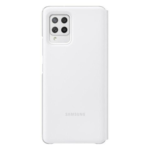 Etui na telefon Samsung Galaxy A42 5G S View Wallet Cover białe