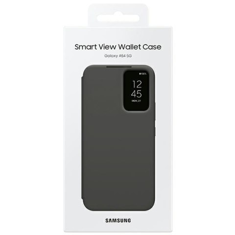 Etui na telefon Samsung Galaxy A54 5G Smart View Wallet Case czarne