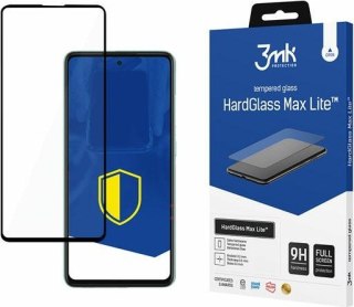 Szkło hartowane 3MK HardGlass Max Lite Samsung Galaxy A52/A52s czarne