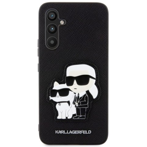 Etui na telefon Samsung Galaxy A34 5G Karl Lagerfeld Saffiano czarne