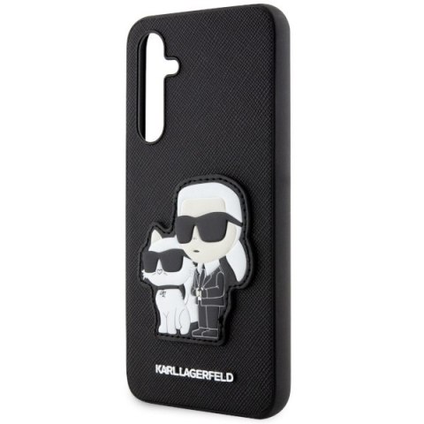 Etui na telefon Samsung Galaxy A34 5G Karl Lagerfeld Saffiano czarne