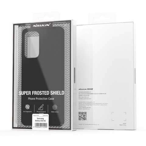 Etui na telefon Samsung Galaxy A33 5G Nillkin Super Frosted Shield czerwone