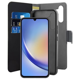 Etui PURO Wallet Detachable 2w1 Samsung Galaxy A34 5G (czarny)