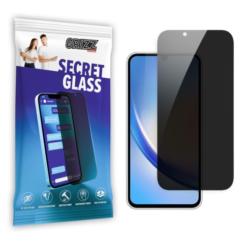 Szkło prywatyzujące Samsung Galaxy A34 GrizzGlass SecretGlass - Ochrona