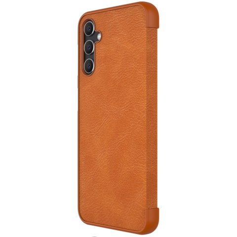 Etui Nillkin Qin Leather Samsung Galaxy A14 5G brązowe