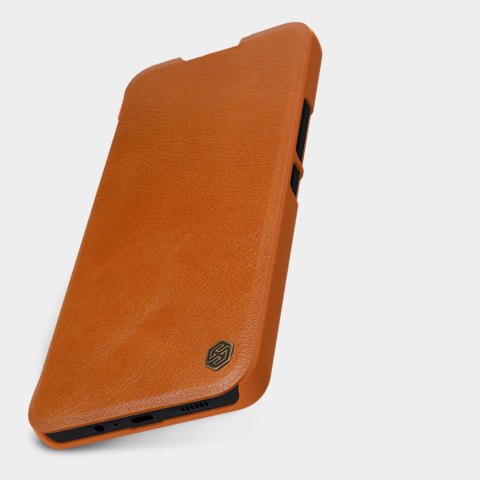 Etui Nillkin Qin Leather Samsung Galaxy A14 5G brązowe