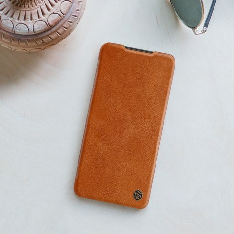 Etui Nillkin Qin Leather Samsung Galaxy A14 5G brązowe