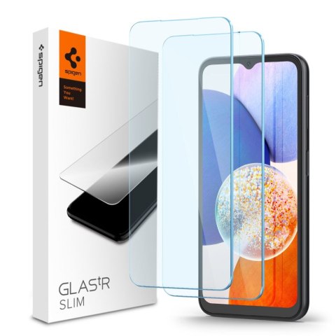 Szkło hartowane Samsung Galaxy A14 5G Spigen GLAS.tR Slim 2 PACK