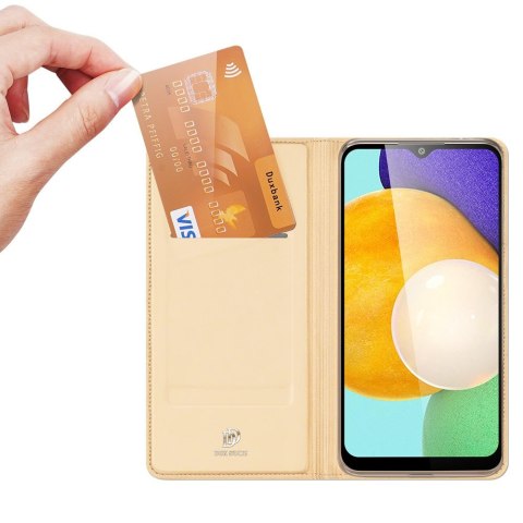 Etui Samsung Galaxy A03s Dux Ducis Skin Pro złote