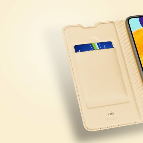 Etui Samsung Galaxy A03s Dux Ducis Skin Pro złote