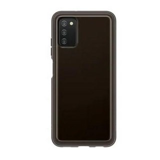 Etui na telefon Samsung Galaxy A03s EF-QA038TB przezroczyste czarne