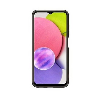 Etui na telefon Samsung Galaxy A03s EF-QA038TB przezroczyste czarne