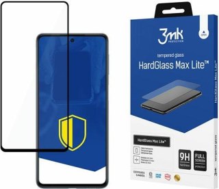 Szkło hartowane 3MK HardGlass Max Lite Samsung Galaxy M53 5G czarne