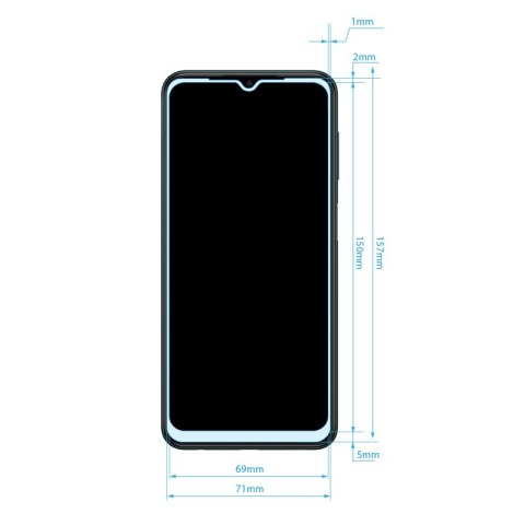 Szkło hybrydowe Crong 7D Nano Flexible Glass Samsung Galaxy M23 5G