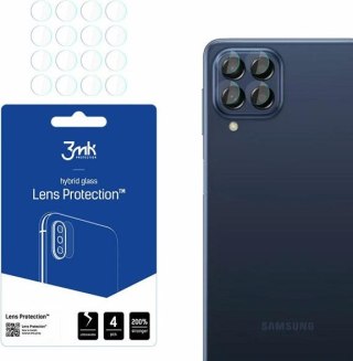 Szkło hybrydowe na obiektyw aparatu 3MK Lens Protection Samsung Galaxy M53 5G [4 PACK]