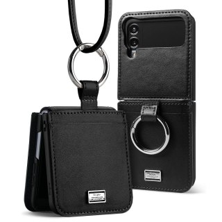 Etui na telefon Samsung Galaxy Z Flip 4 Ringke Signature Folio czarne