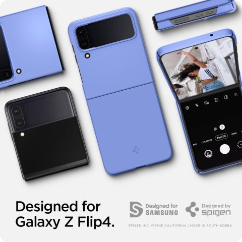 Etui na telefon Samsung Galaxy Z Flip 4 Spigen Airskin Cornflower Blue