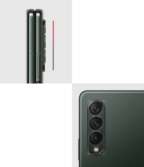 Nakładka Ringke Camera Styling Samsung Galaxy Z Fold 3 Black