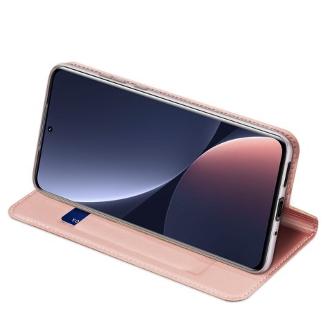 Etui na telefon Xiaomi 12 Pro Dux Ducis Skin Pro różowe - eleganckie i trwałe