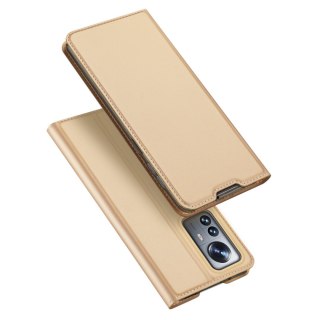 Etui Dux Ducis Skin Pro Xiaomi 12 Pro złoty