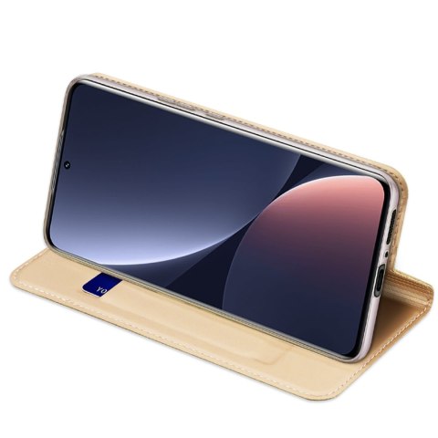 Etui na telefon Xiaomi 13 Pro Dux Ducis Skin Pro złote - eleganckie i trwałe