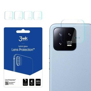 Szkło hybrydowe na obiektyw Xiaomi 13 3MK Lens Protect 4 PACK