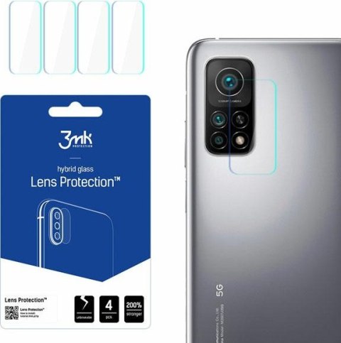 Szkło hybrydowe na obiektyw aparatu 3MK Lens Protection Xiaomi 11T Pro [4 PACK]