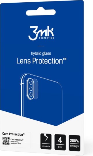 Szkło hybrydowe na obiektyw aparatu 3MK Lens Protection Xiaomi 11T Pro [4 PACK]