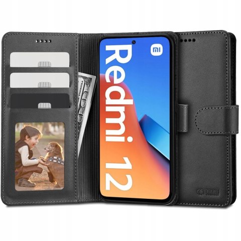 Etui Tech-Protect Wallet Xiaomi Redmi 12 Black