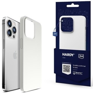 Etui 3MK Hardy Case MagSafe Apple iPhone 14 Pro Max biały/white