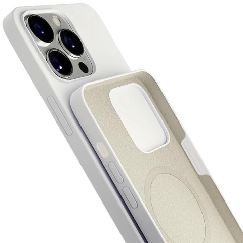 Etui 3MK Hardy Case MagSafe Apple iPhone 14 Pro Max biały/white