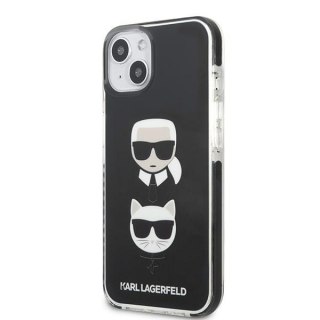 Etui na telefon iPhone 13 mini Karl Lagerfeld czarne Karl&Choupette